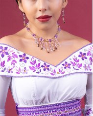 BLUSA SAMI BORDADO SEDA