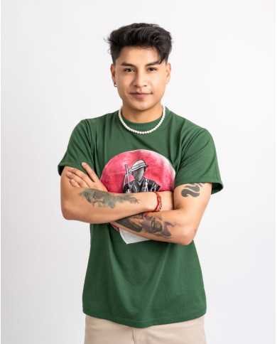 CAMISETA CHIMBUZERO VERDE HOMBRE