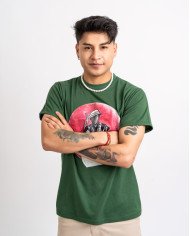 CAMISETA CHIMBUZERO VERDE HOMBRE