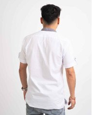 CAMISA KAMAY BORDADO SEDA