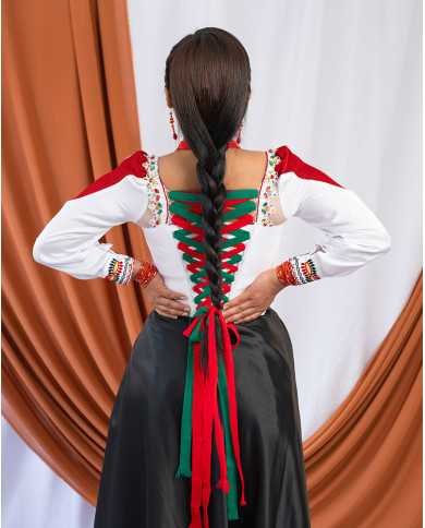 CORSET SISAKINKU KAWIÑA DECORADO EN PEDRERÍA