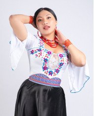 CORSET SISAY CARDENILLO DECORADO EN PEDRERIA