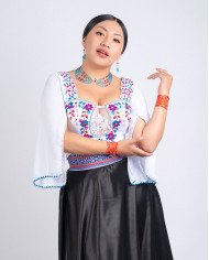 CORSET SISAY CARDENILLO DECORADO EN PEDRERIA