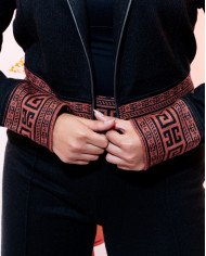 CHAQUETA TEJIDA NINA NEGRO