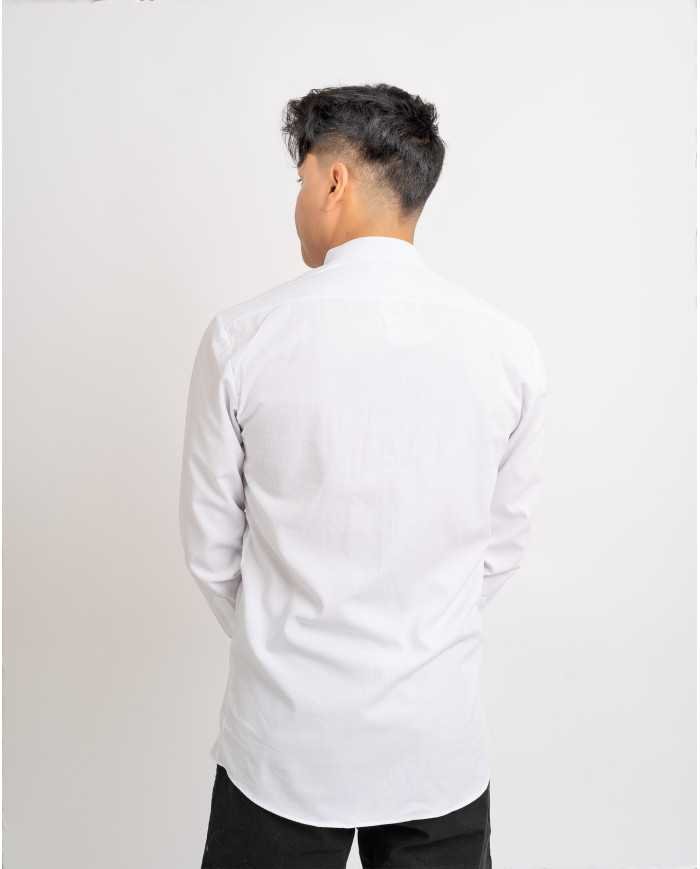 CAMISA MALLKI BORDADO SEDA