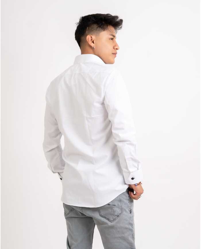 CAMISA USHAY BORDADO SEDA