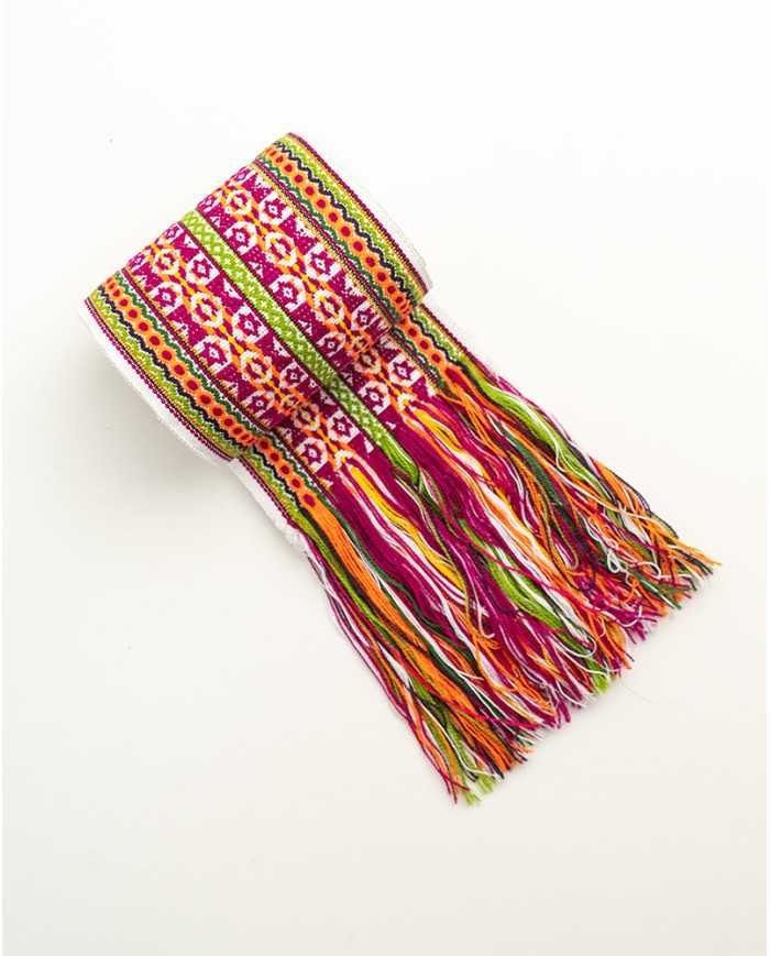 FAJA WAMINSI FUCSIA TEJIDO ANCHA