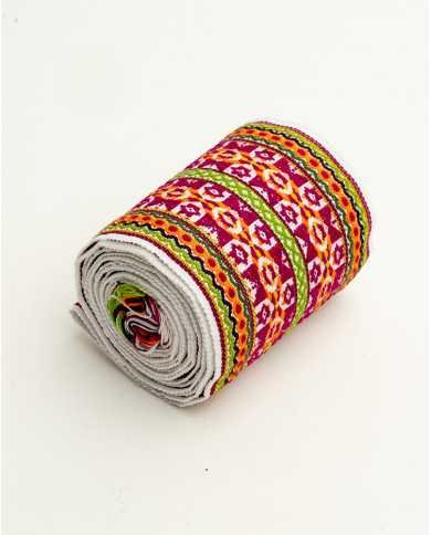 FAJA WAMINSI FUCSIA TEJIDO ANCHA