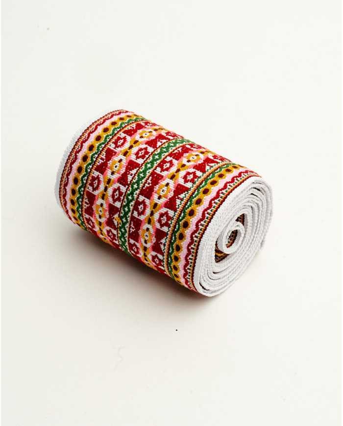 FAJA SISAY ROJO TEJIDO ANCHA