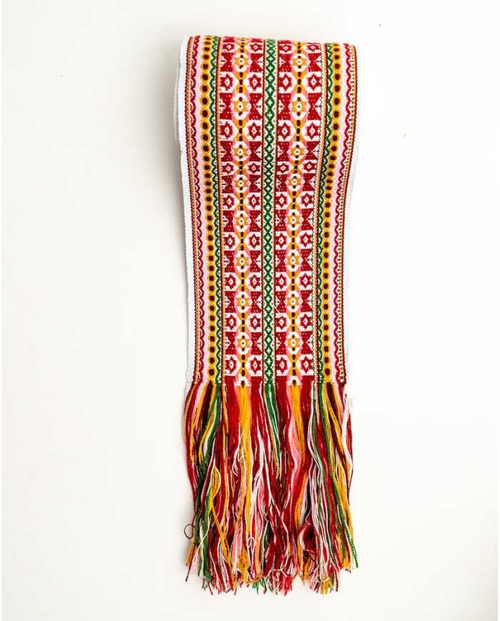 FAJA SISAY ROJO TEJIDO ANCHA