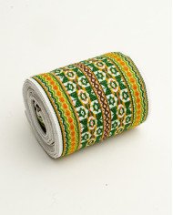 FAJA CHAKIRA VERDE TEJIDO ANCHA