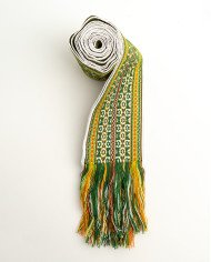 FAJA CHAKIRA VERDE TEJIDO ANCHA