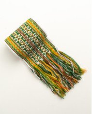 FAJA CHAKIRA VERDE TEJIDO ANCHA