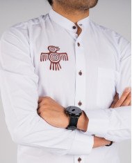 CAMISA SINCHIYAY BORDADO SEDA