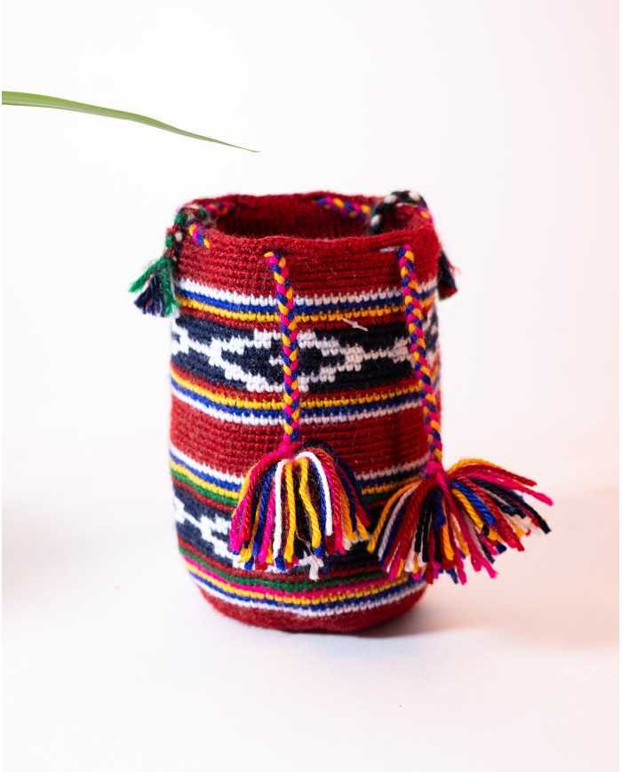 SHIGRA CHAKANA ROJO: MEDIANO-15X17CM