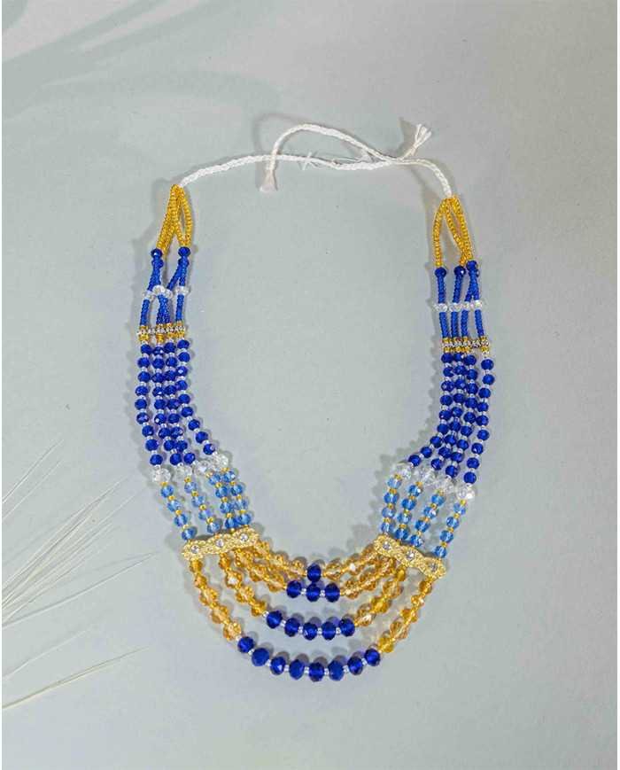 COLLAR Y ARETES KINKUSHKA CRISTALES