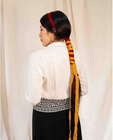 CHAQUETA TEJIDA NINA BEIGE