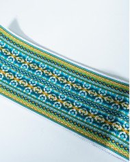 FAJA MAKI WAYRA PETRÓLEO TEJIDO ANCHA