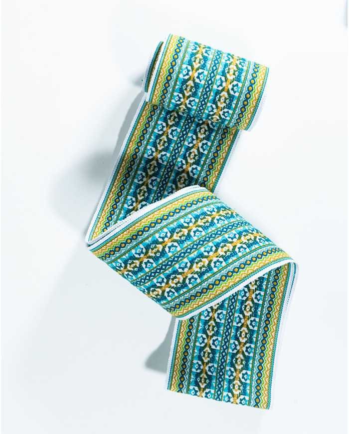 FAJA MAKI WAYRA PETRÓLEO TEJIDO ANCHA