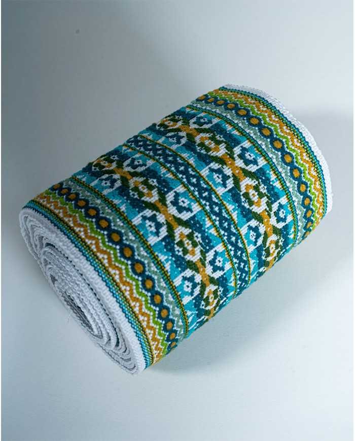 FAJA MAKI WAYRA PETRÓLEO TEJIDO ANCHA