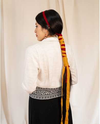 CINTILLA ORLON MOSTAZA