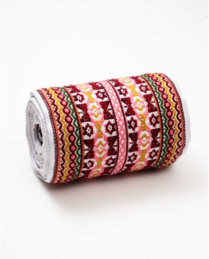 FAJA MAKI NINA ROJO TEJIDO ANCHA