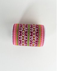 FAJA MAKI INTI ROSA TEJIDA