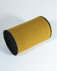 FAJA LLANA MOSTAZA TEJIDA