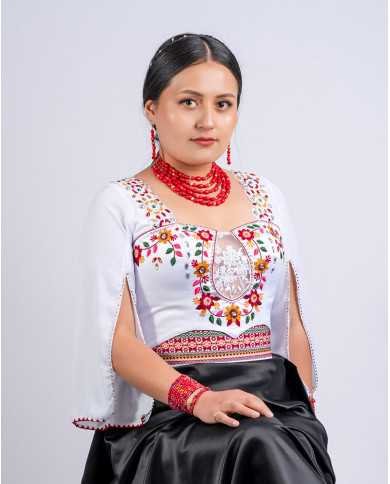 CORSET SISAY DECORADO EN PEDRERIA