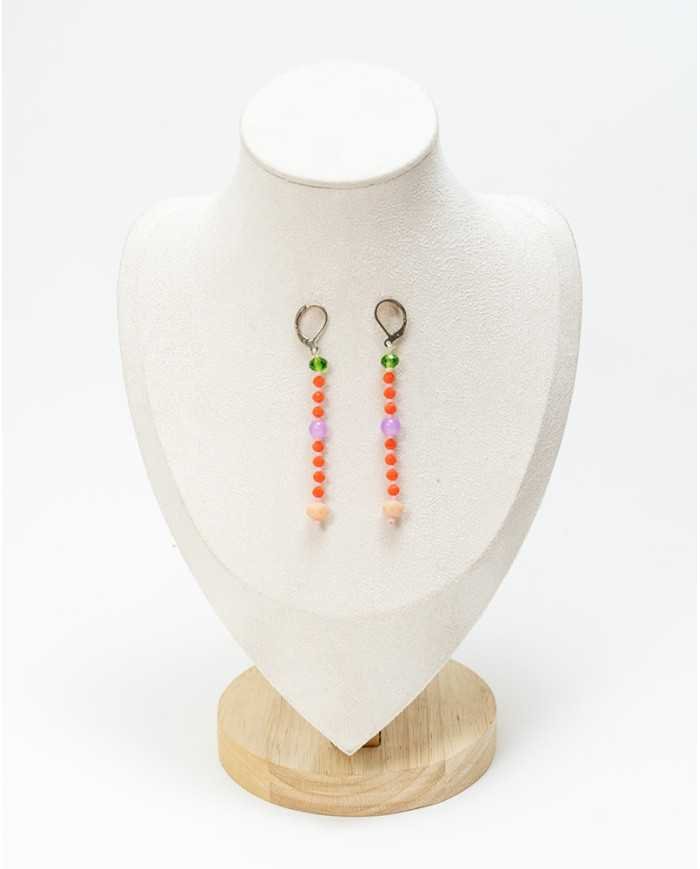 COLLAR Y ARETES MARIPOSA CRISTALES