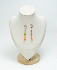 COLLAR Y ARETES RAYMI CRISTALES
