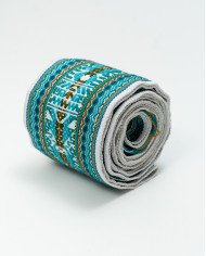 FAJA MAKI TURQUESA TEJIDA