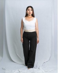 TOP KILLA BLANCO BORDADO ORLÓN