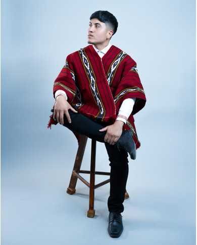 PONCHO CACHA KAWIÑA GRANDE