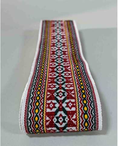 FAJA SUMAK KAWIÑA TEJIDA ANGOSTA