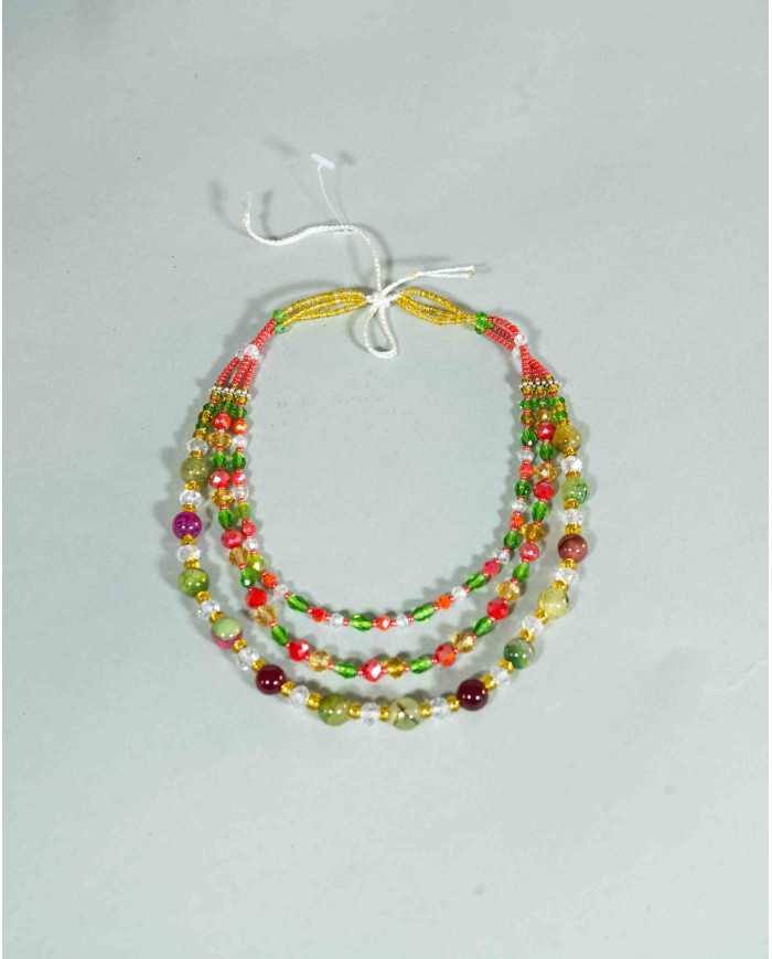 COLLAR Y ARETES INTI CRISTALES