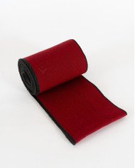 FAJA LLANA ROJO TEJIDO ANCHA