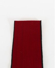 FAJA LLANA ROJO TEJIDO ANCHA