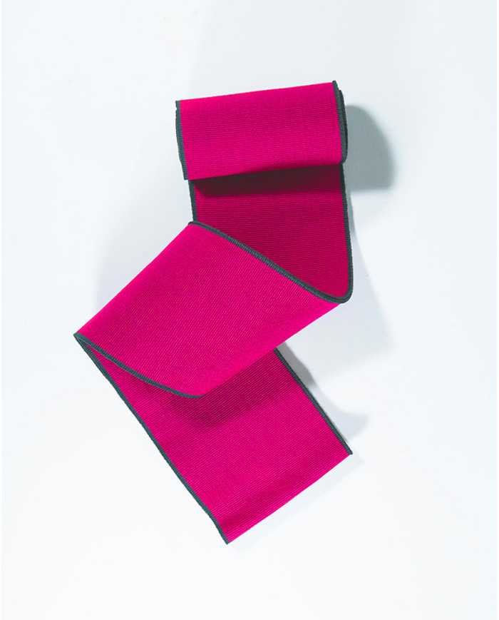 FAJA LLANA ROSADO TEJIDA