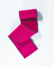 FAJA LLANA ROSADO TEJIDA