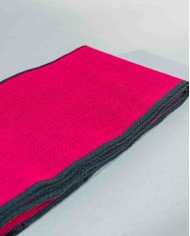 FAJA LLANA ROSADO TEJIDA