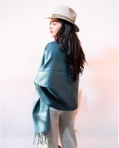 CHAL BRILLO TURQUESA