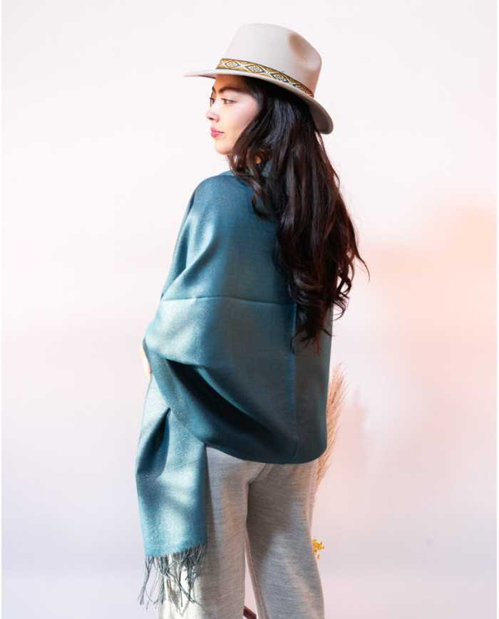 CHAL BRILLO TURQUESA