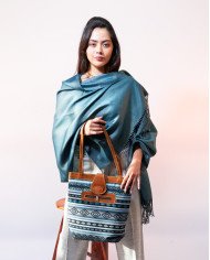 CHAL BRILLO TURQUESA