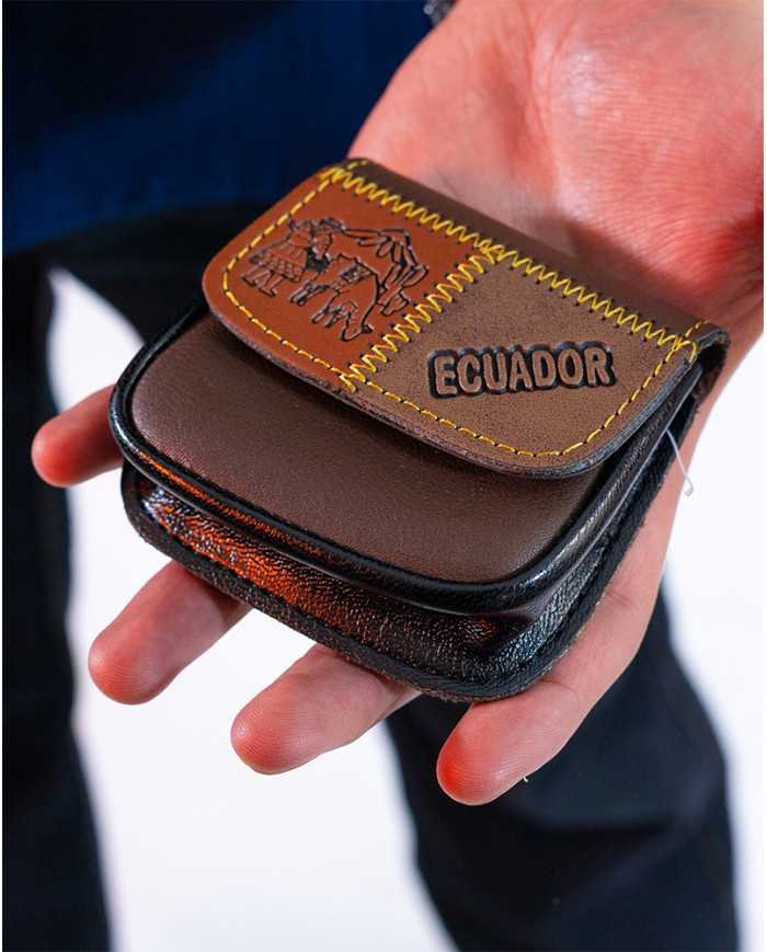 BOLSO MONEDERO CUERO UNISEX