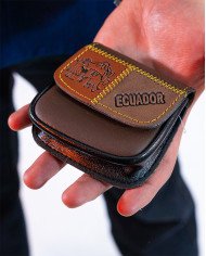 BOLSO MONEDERO CUERO UNISEX