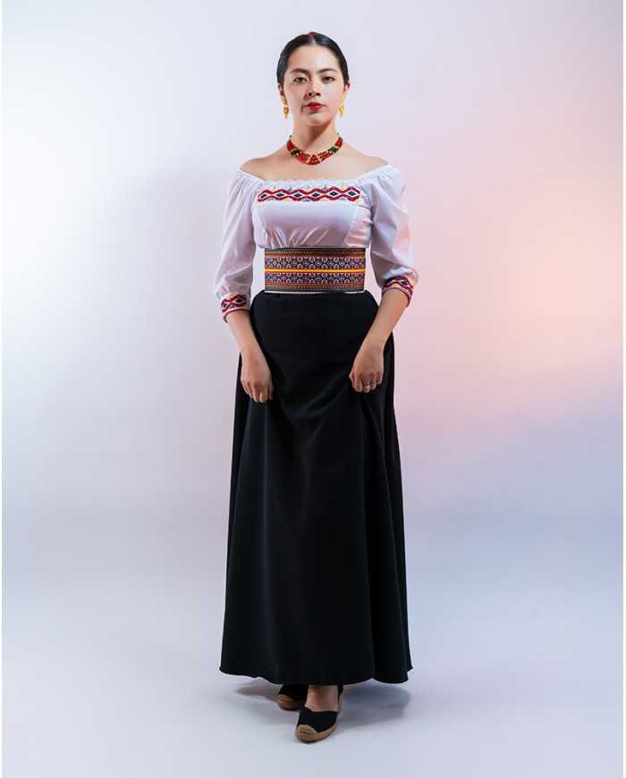 BLUSA YUYAY KAWIÑA BORDADO ORLÓN