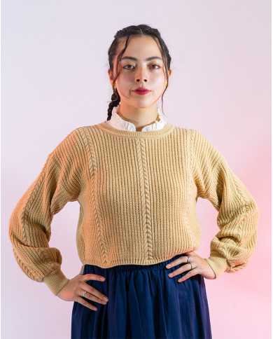 SUÉTER KILLA MOSTAZA