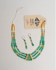 COLLAR YUYAY TURQUESA 3 FILAS