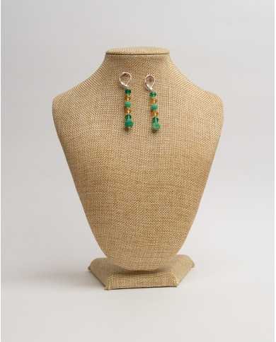 COLLAR YUYAY TURQUESA 3 FILAS